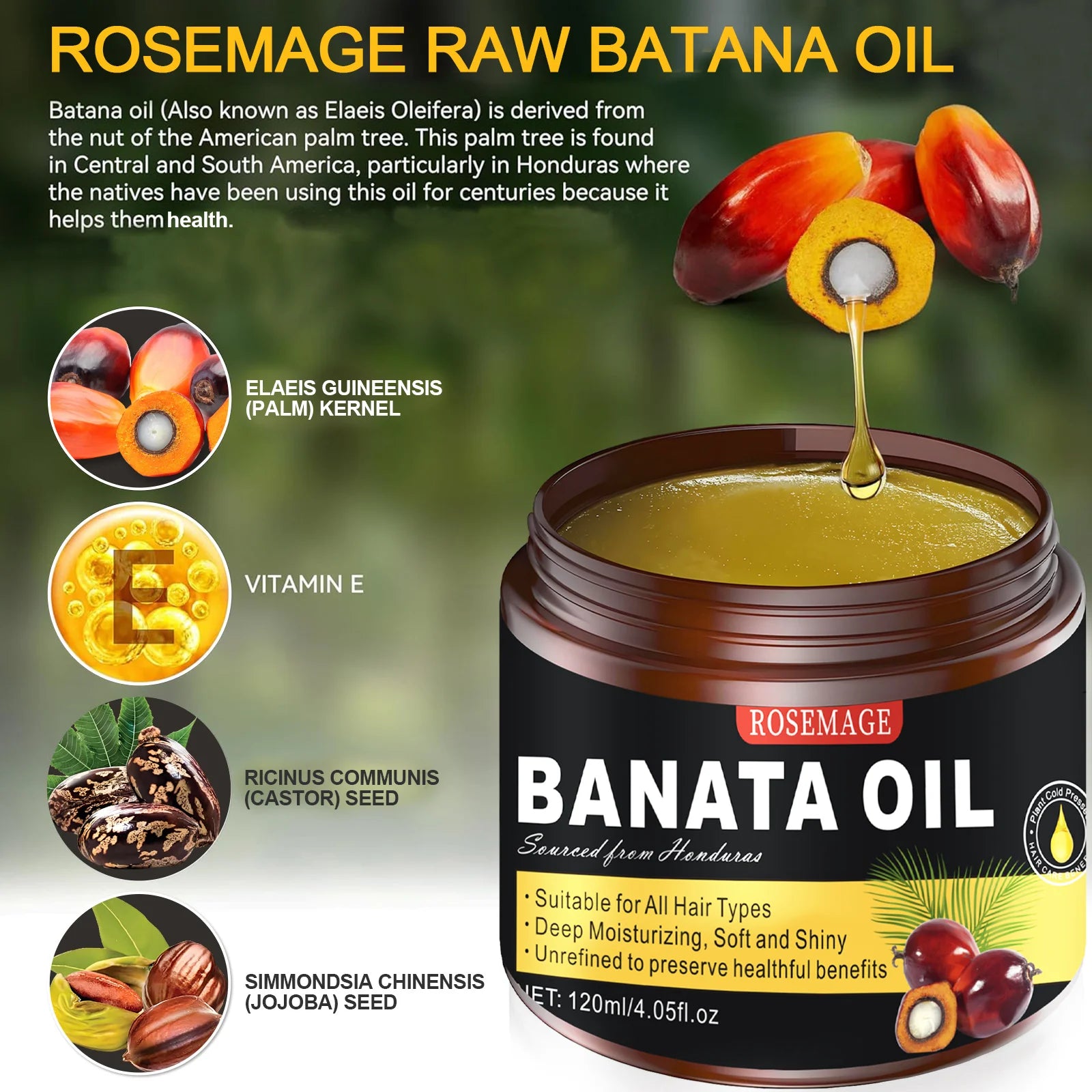 Patana oil - 100% pure and natural for thicker, stronger hair