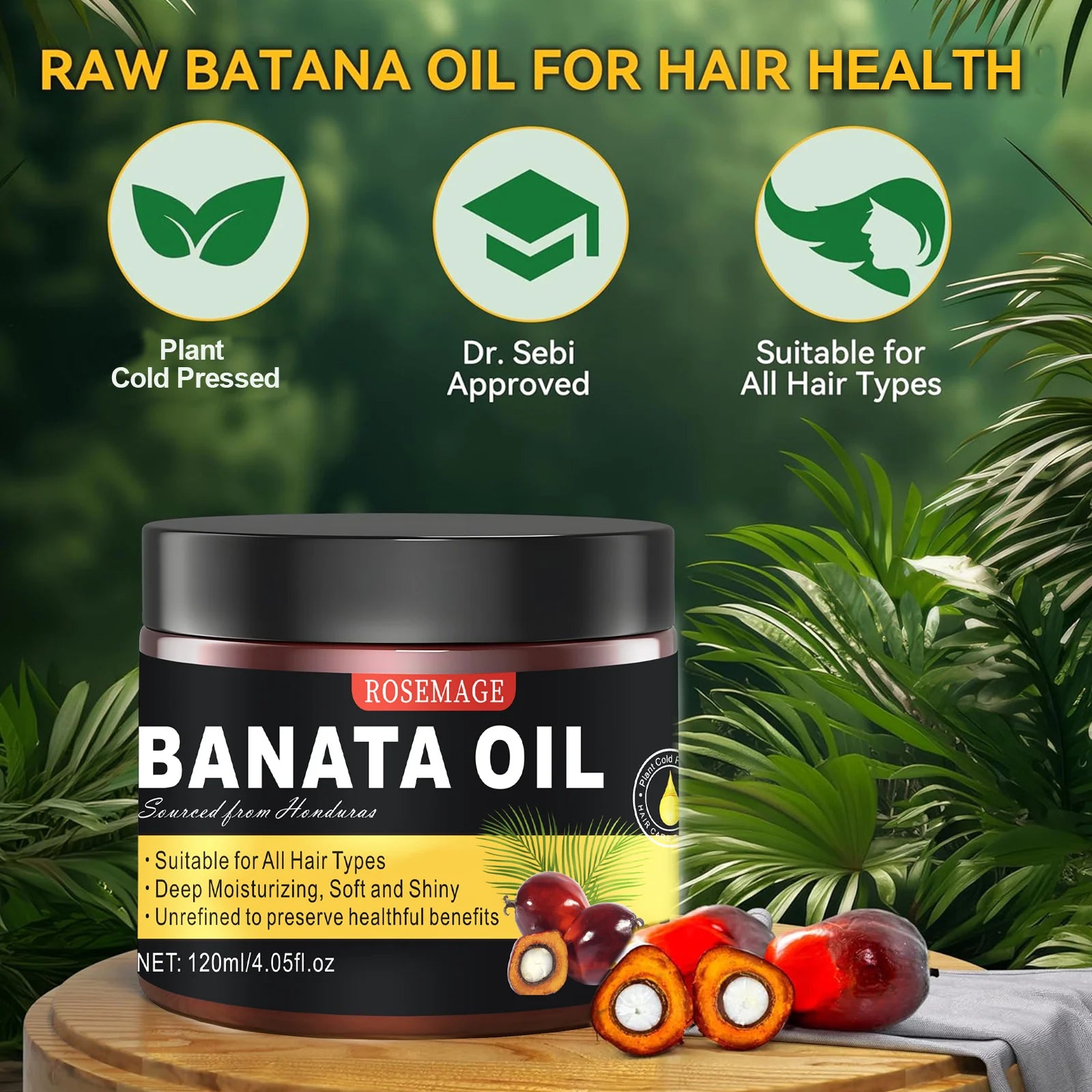 Patana oil - 100% pure and natural for thicker, stronger hair