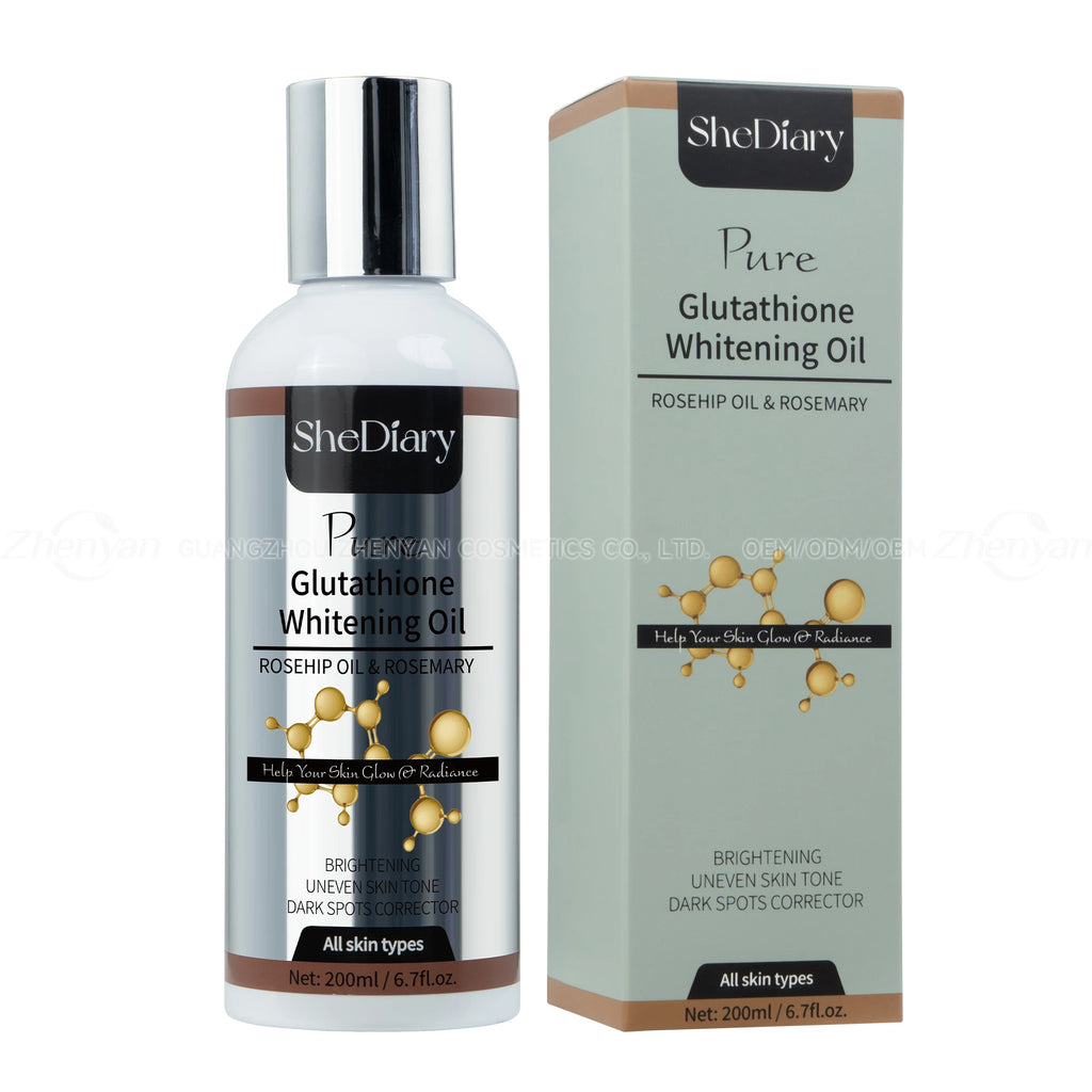 Face brightening oil to lighten the skin, moisturize it, and boost radiance,