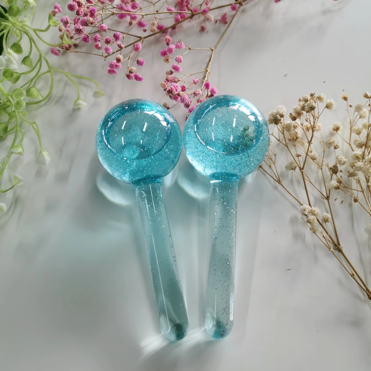 CrystalGlow™ Ice Globe Facial Massager